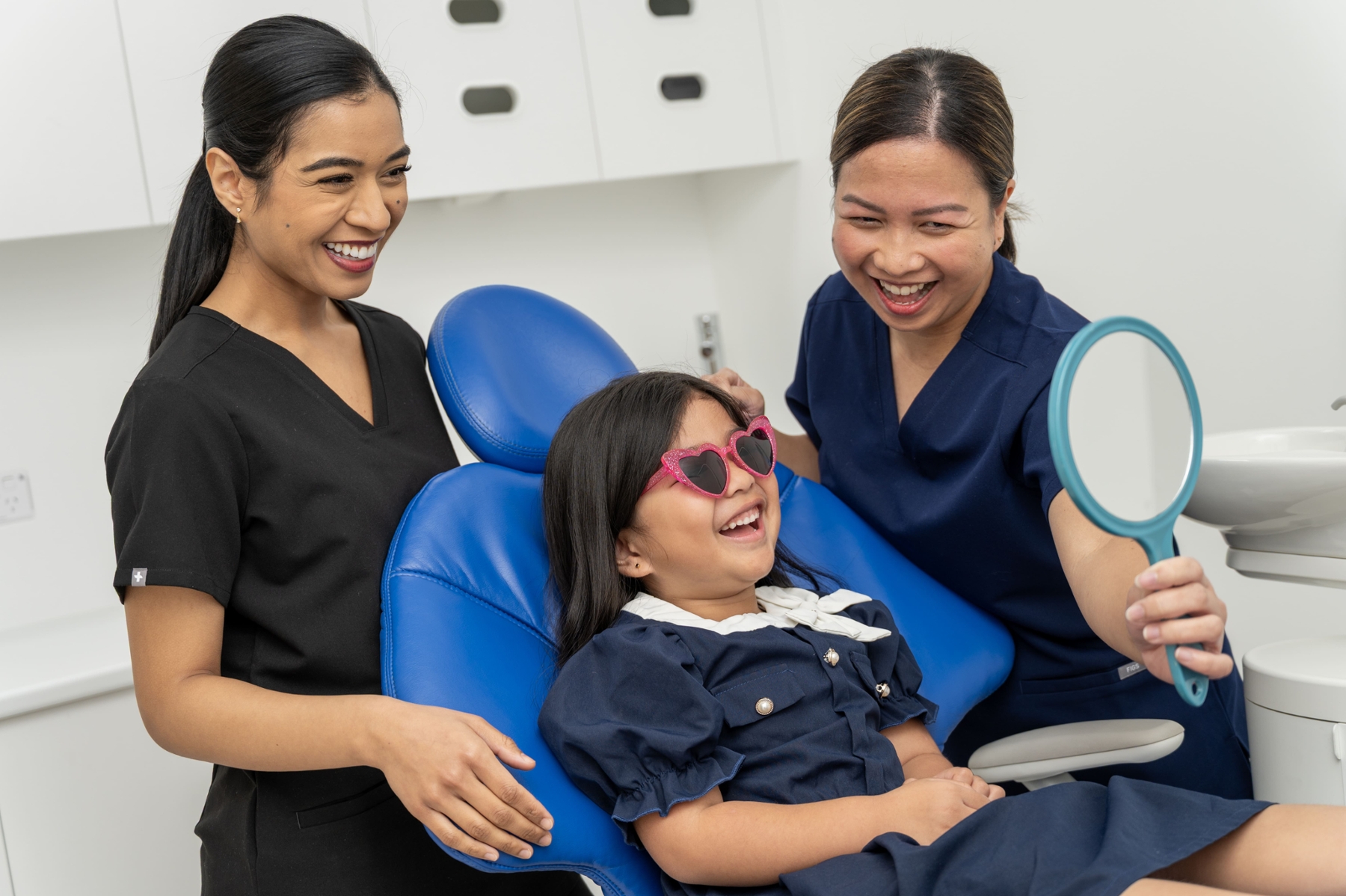 Child dental check-up at Peak Dental Care in Blacktown
